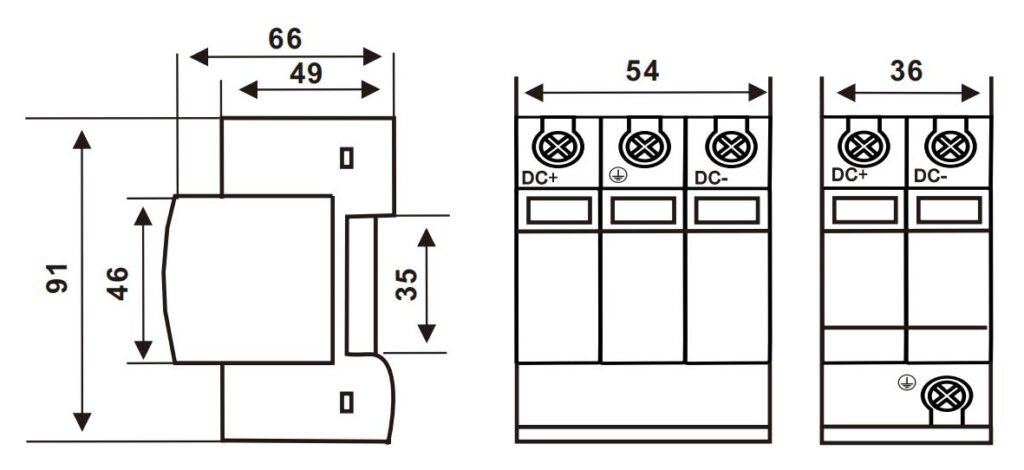TRS3-C40 Dimension
